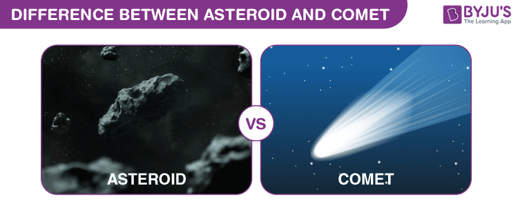 Asteroid va kometa o‘rtasidagi farq