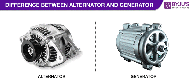 Alternator va generator o‘rtasidagi farq